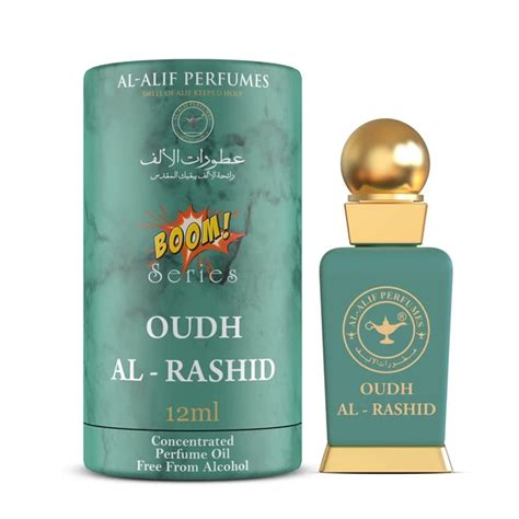 Al Alif OUDH AL RASHID Boom Series Perfume Roll-On Attar