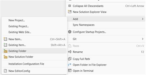 Image result for File Explorer in Visual Studio