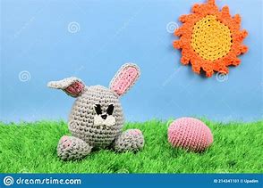 Image result for Knitted Easter Bunny for Creme Egg