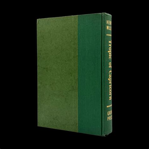 Tropic of Capricorn | Henry Miller | First Edition Thus