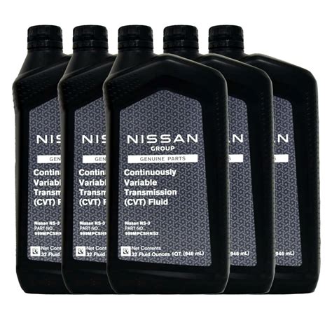 Nissan Genuine Oem Cvt 3 Transmission Fluid 999mp Ns300p 5 | Desertcart ...