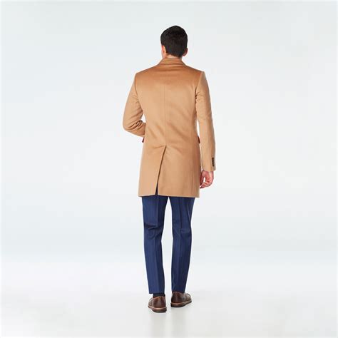 Men's Custom Overcoats - Heartford Camel Overcoat | INDOCHINO