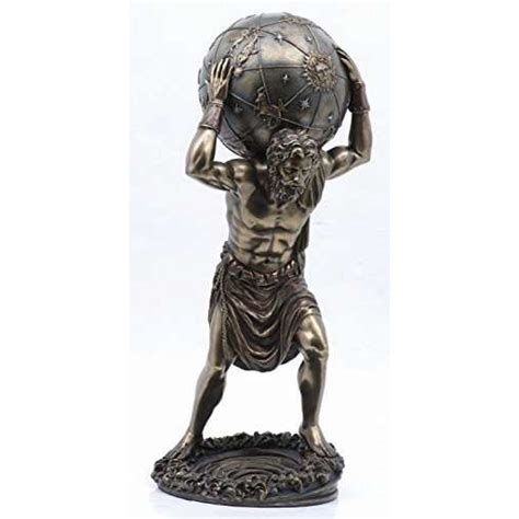 Atlas Holding the World - Titan God Statue