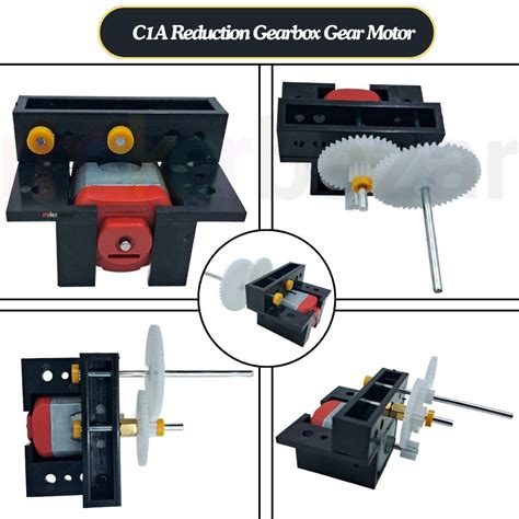 Buy C1A Deceleration Gearbox Motor for DIY | Makerbazar