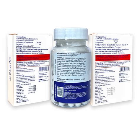 Best Performance Kit for Men | Dapoxetine, Perform MAX and Erection ...