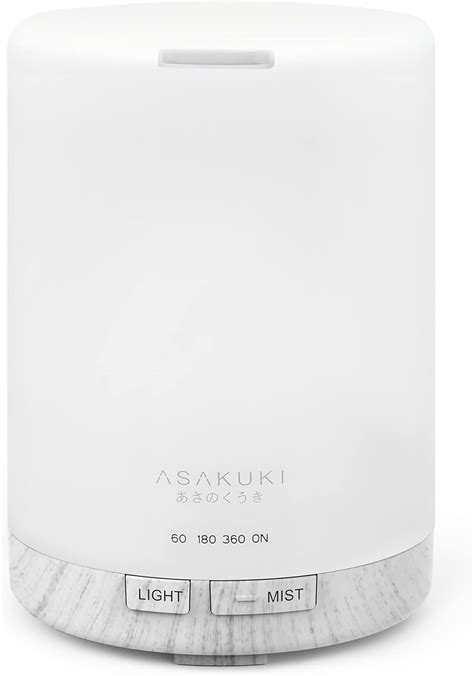 ASAKUKI 300ML Essential Oil Diffuser, Quiet 5-in-1 India | Ubuy