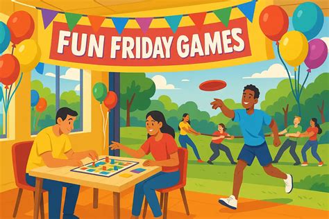 25+ Fun Friday Games And Activities For Adults in Office
