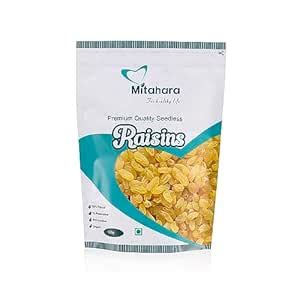 MITAHARA Premium Golden Raisin 500g 100% Pure Natural Dry Fruits ...