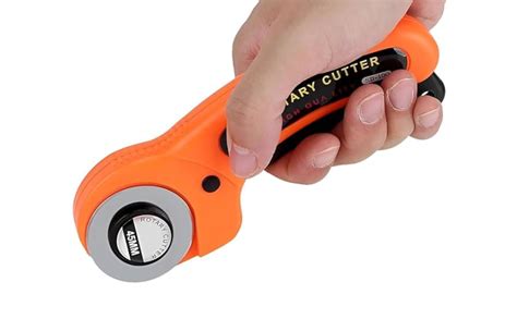 HOMETIC 45mm Classic Loop Rotary Cutter Squeeze Handle with Safety Lock ...