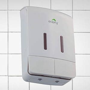 DOLPHY 2 in 1 Manual Soap Dispenser for Bathroom & Kitchen (550ml ...