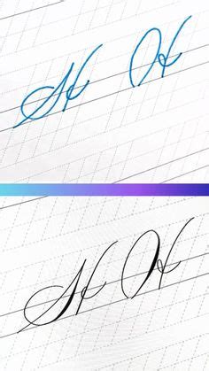 Image result for Calligraphy Spencerian Script Alphabet Chart