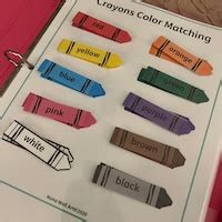 Buy Color Matching Game, Busy Book Printable, Educational Activity ...