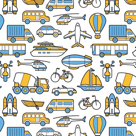 Transportation Vector Background Design 的图像结果