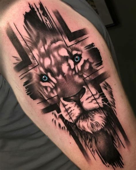jesus lion tattoo ideas