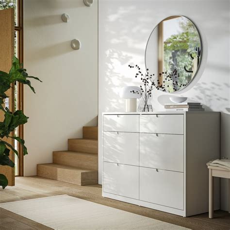 TONSTAD chest of 6 drawers, off-white, 120x47x91 cm (471/4x181/2x357/8 ...