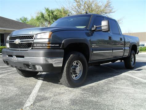 2006 Chevrolet Silverado 2500 Hd Lt Crew Cab Pickup 4 - Door 6. 6l