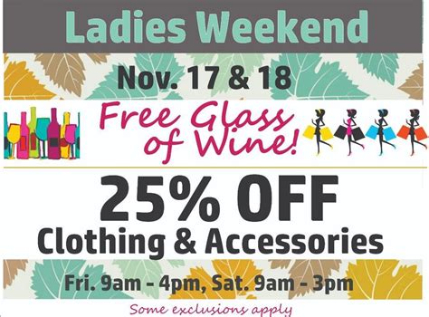 Ladies Weekend !!!!!, Greenleaf Landscaping & Gardens, 17 November to ...