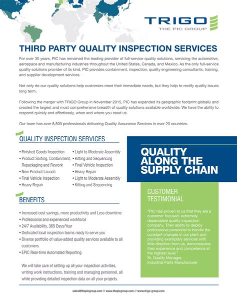 Trigo Global Quality Solutions
