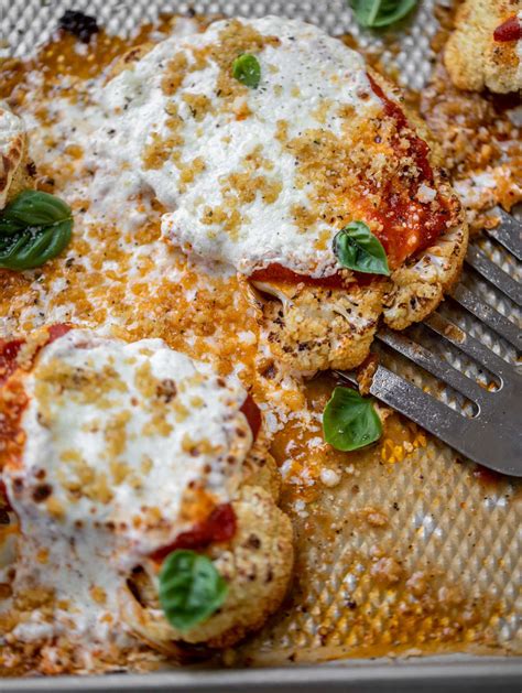 Cauliflower Parmesan - Baked Cauliflower Parmesan Recipe