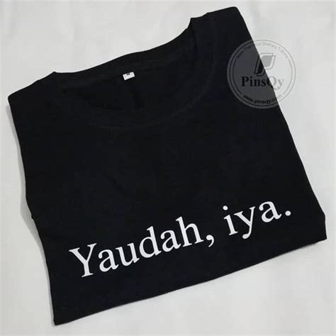 Jual kaos tumblr wanita teks yaudah iya - XXL, Putih - Kota Cimahi ...