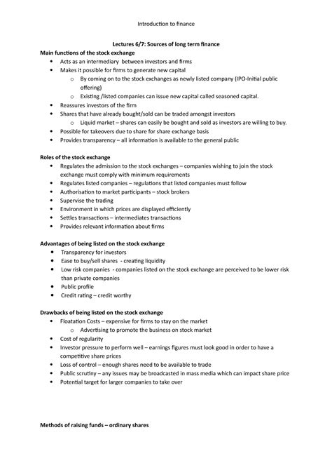 Image result for Finance Lectures