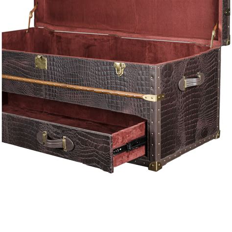 Vintage Streamer Trunk Chest cum Coffee Table