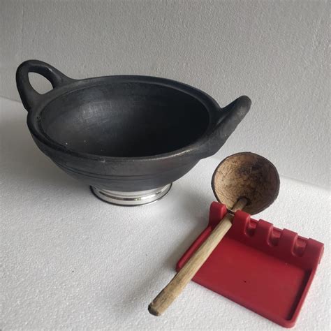 Ziaon Clay Pot for Cooking On Gas/Earthen Pot for Cooking/Mitti Ka ...