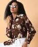 Buy Brown Shirts for Women by SHOWOFF Online | Ajio.com