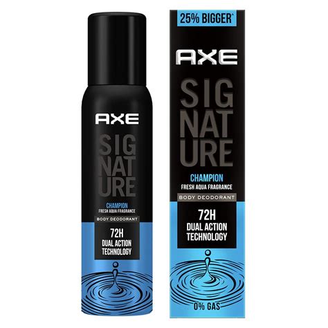 Buy AXE Signature Champion No Gas Body Deodorant Bodyspray For Men 154 ...