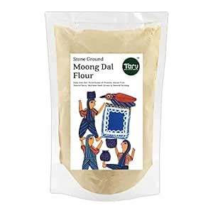 TARU NATURALS MOONG DAL FLOUR | GLUTEN-FREE | Stone-ground | Natural ...