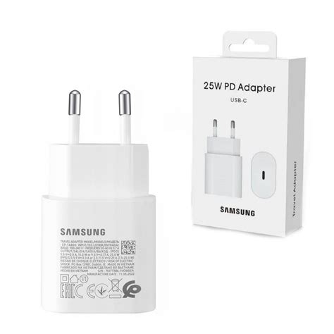 Samsung brzi kucni punjac 25W Type C bez kabla beli BULK (EP-TA800 ...