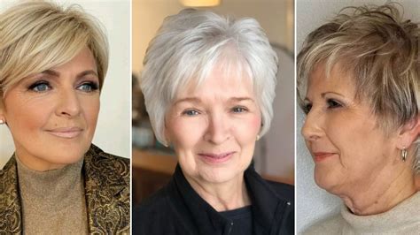 5 cortes de pelo bixie ideales para mujeres de 50 y 60 años que buscan ...