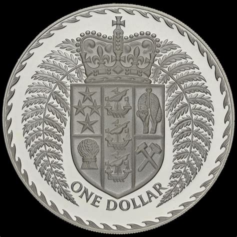 New Zealand 1979 Elizabeth II Silver Proof Dollar