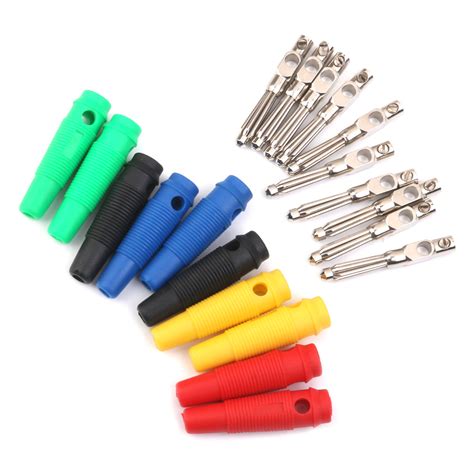 ⚡️Buy Maxbell 10x Insulation PVC 4MM Banana Plug FOR BINDING POST ...