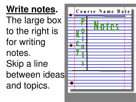 Image result for Note Taking PowerPoint