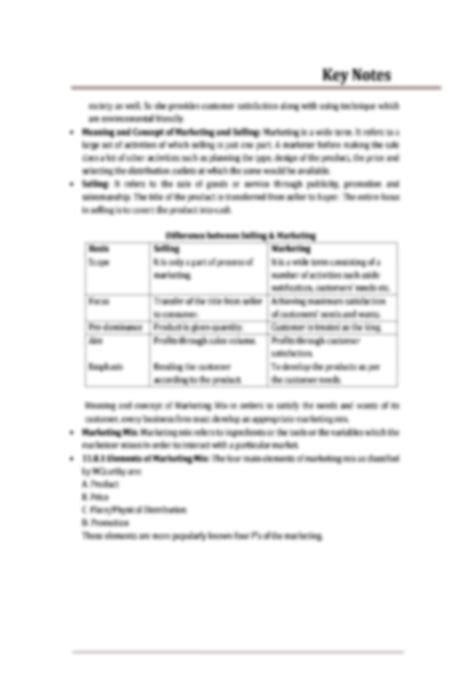 Marketing Class 12 Notes 的图像结果