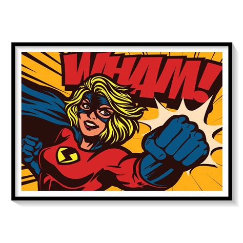 Buy Wham Pop Art Painting & Art Print Online India at Best Price ...