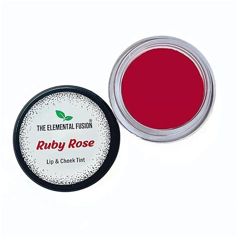 Buy The Elemental Fusion Matte Ruby Rose Lip & Cheek Tint for Alluring ...