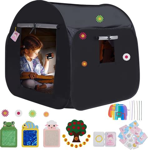 Parkside Wind Kids Pop-up Sensory Tent, Foldable Blackout Tent for ...