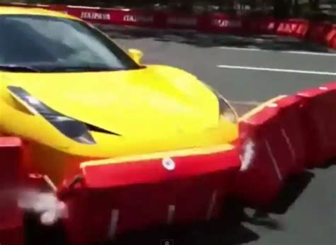 A Ferrari Crashed Into The Crowd At An Exhibition Race In Brazil [Video ...