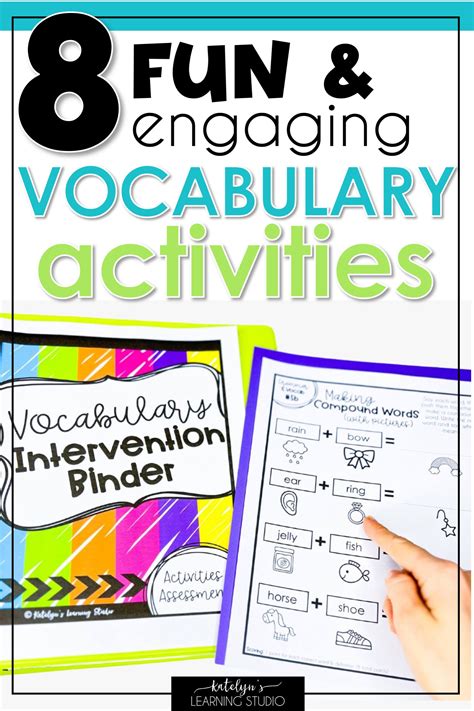 8 Great Vocabulary Activities and Games for Building Word Understanding