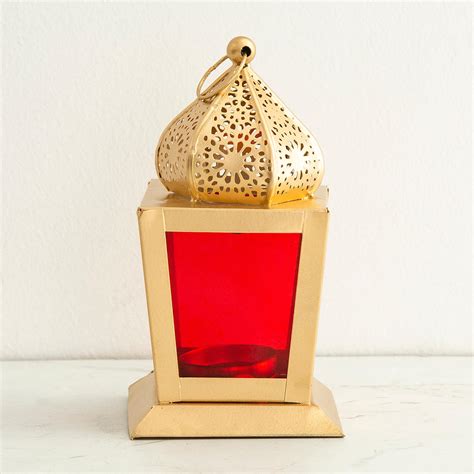 Buy Corsica Mystic India Metal Moroccan Lantern from Corsica by Home ...