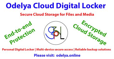 Secure Digital Storage - Odelya Cloud Locker