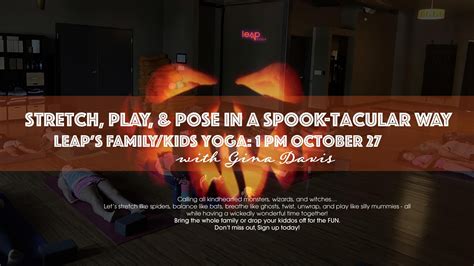 Leap Family / Kids Yoga Event with Gina – Leap Yoga
