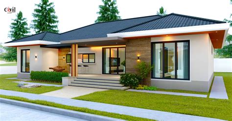 Modern Bungalow House Design Ideas