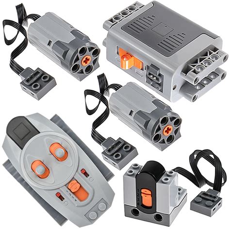 SEEMEY 5PCS Technical-Parts, Power-Function-Parts-Set Battery-Box ...