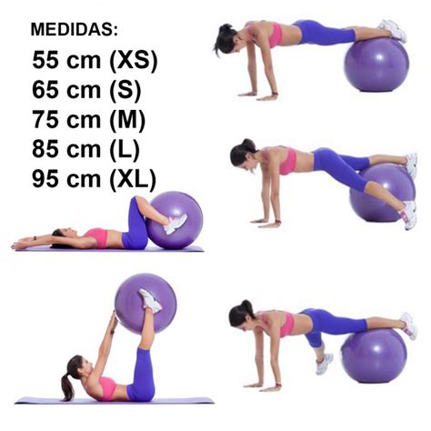 Comprar Pelota Yoga fitball para pilates con hinchador - RISCKO