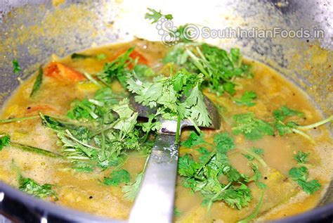 Murungakkai sambar | Drumstick sambar-How to make-Stepwise pictures