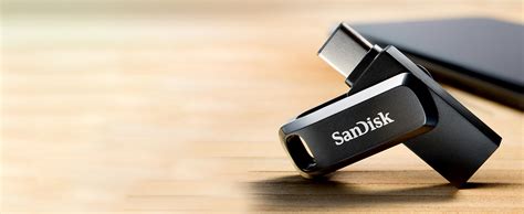 SanDisk Ultra Dual Drive Go USB Type C Pendrive for Mobile (Black, 128 ...