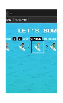 Image result for New Surf Game in Edge